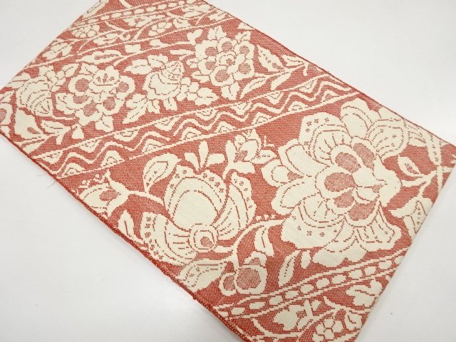 JAPANESE KIMONO / UNUSED HAND-WOVEN MAWATA TSUMUGI / DIAGONAL STRIPES 